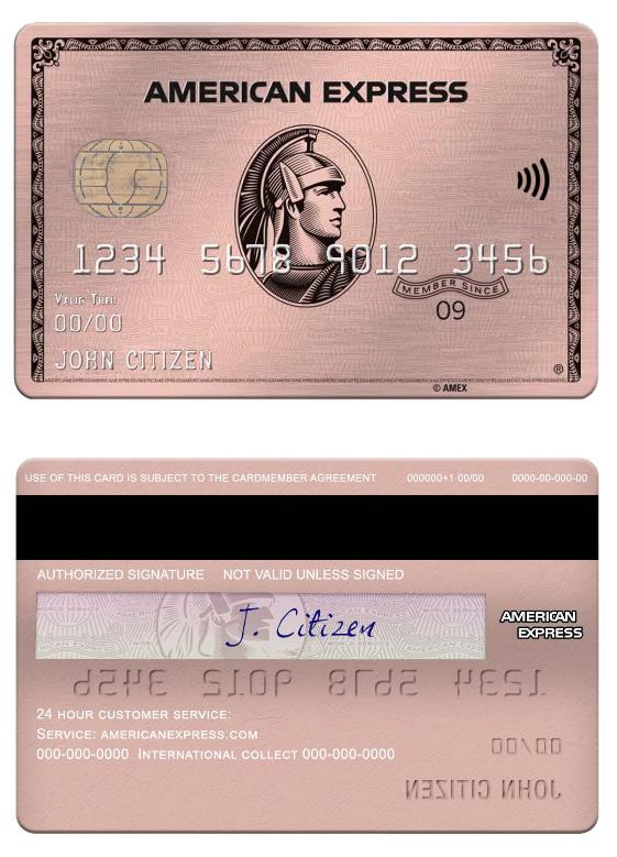 USA Missouri Together Credit Union bank amex rose gold card