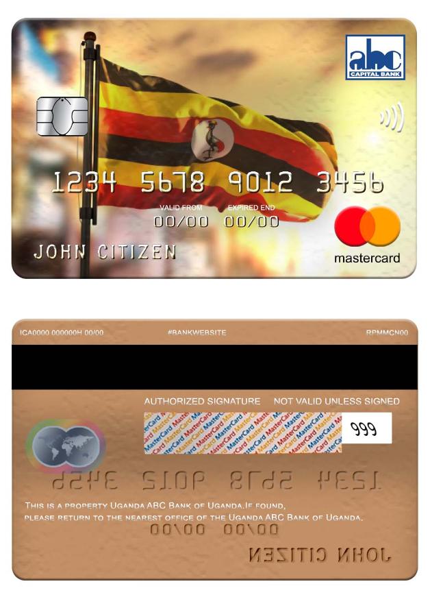 Uganda ABC Bank of Uganda mastercard