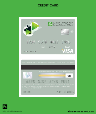 Cezayir Banque Nationale d’Algérie (BNA) Banka Vize Kart