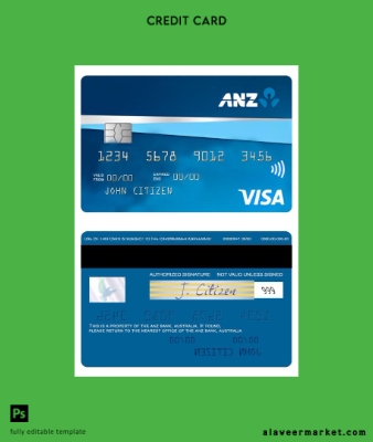 Avustralya ANZ Banka First Kredi Vize Kart
