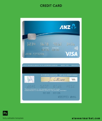 Avustralya ANZ Low Rate Kredi Vize Kart