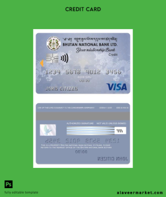 Bhutan national Banka LTD Vize Kredi Kart