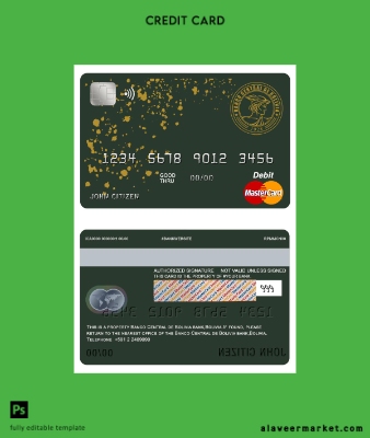 Bolivya Banco central de Bolivya Banka master Kart