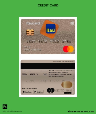 Brezilya Itaú Banka master Kart
