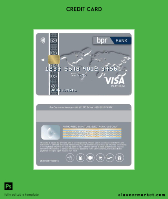 Burundi BPR Banka Vize platinum Kredi Kart