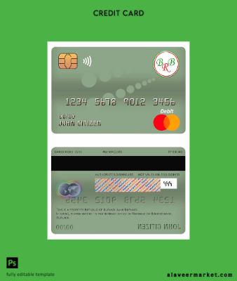Burundi Banka of the Republic of Burundi master Banka Kart