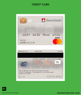 Şili Banco del Estado de Şili Banka master Banka Kart