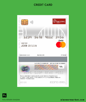 Küba Bandec Banco de Kredi y Comercio Banka master Banka Kart