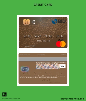 Dominican Republic Banco Kimlik Kartı Kart