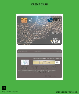 Dominican Republic Banco Kimlik Kartı Vize Banka Kart