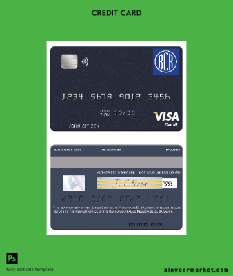El Salvador Banco Central de Reserva de El Salvador Vize Banka Kart