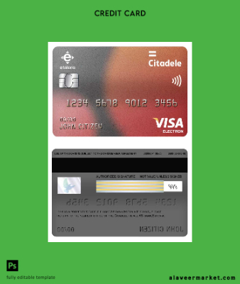 Estonya Citadele Filiale AS Banka Vize electron Kart