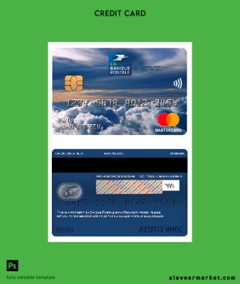 Fransa la Banque Postale Banka Kart