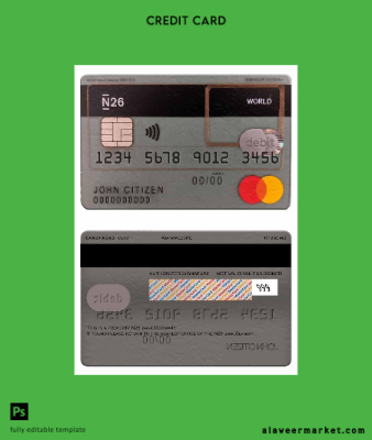 Almanya N26 Banka Banka Kart