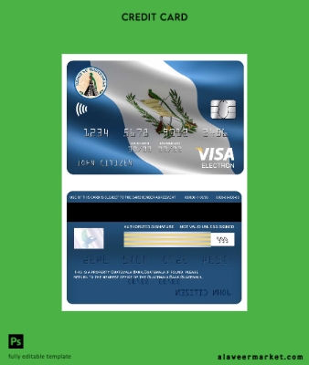 Guatemala Banco de Guatemala Vize electron Kart