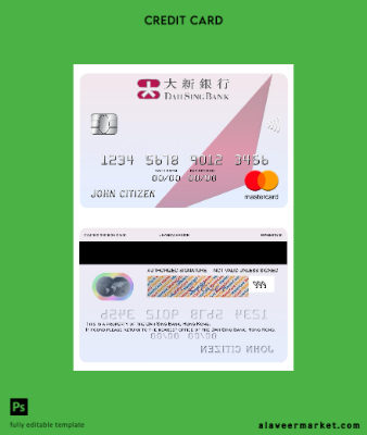 Hong Kong Dah Sing Banka Kart
