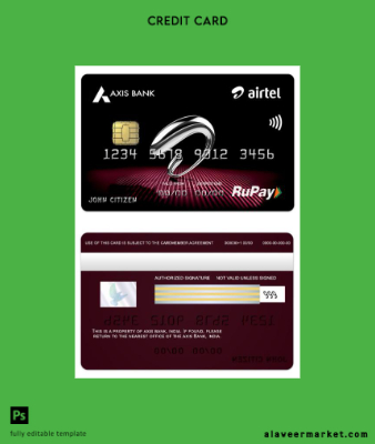 Hindistan Axis Banka Airtel RuPay Kredi Kart