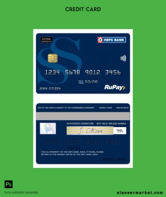 Hindistan HDFC Banka RuPay Shoppers Stop Kredi Kart