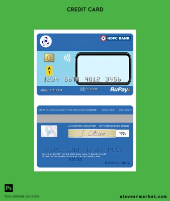 Hindistan IRCTC HDFC Banka RuPay Kredi Kart