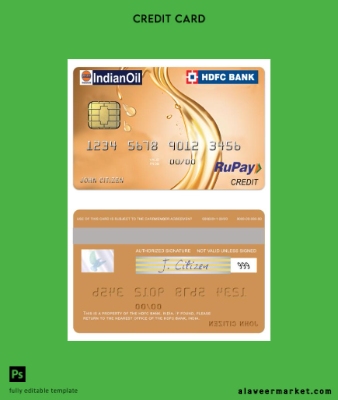 Hindistan Hindistan HDFC Banka RuPay Kredi Kart