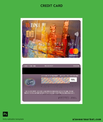 Endonezya Banka Negara Endonezya (BNI) Kart