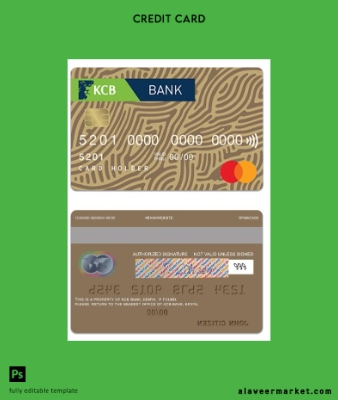 Kenya KCB Banka gold Kart