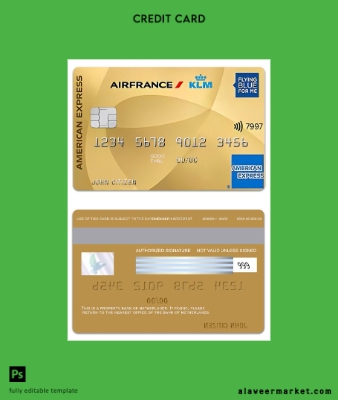 Hollanda Banka of Hollanda American Express Flying Blue Gold