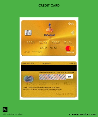 Hollanda Banka Kart gold