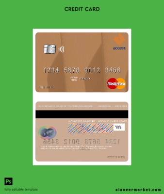 Nijerya Access Banka Plc Kart