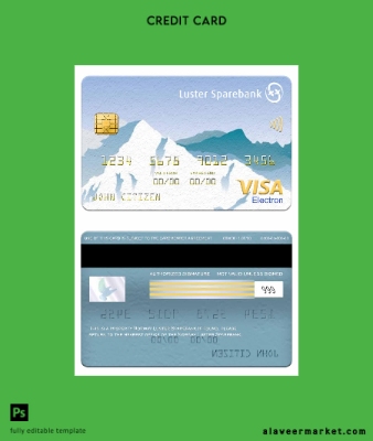 Norveç Luster Banka Vize electron Kart