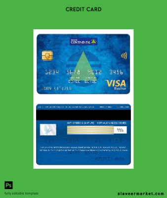 Paraguay Banco Continental S.A.E.C.A. Banka Vize electron Kart