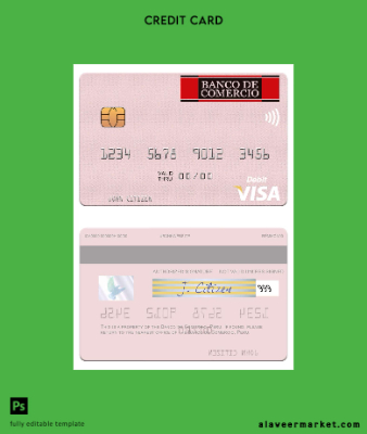 Peru Banco de Comercio Vize Banka Kart