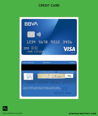 Portekiz BBVA Banka Vize Kredi Kart