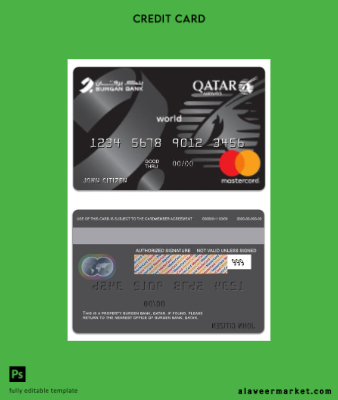 Katar Burgen Banka Katar Airways Co-branded world Kart