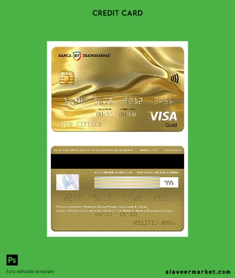 Romanya Banca Transilvania Banka Vize gold Kart