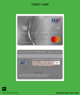 Suudi Arabistan Arabi Fisrt Abu Dabi Banka platinum world Kredi Kart