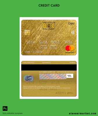 Sri Lanka Banka of Ceylon Banka Kart gold