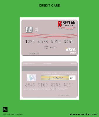 Sri Lanka Seylan Banka Plc Vize Banka Kart