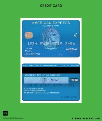 USA Citizens Banka amex blue İşletme plus Kart