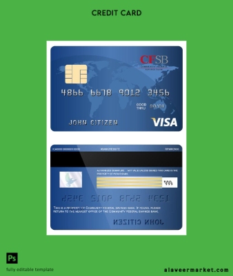 USA Community federal savings Banka Vize Kart