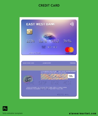 USA East West Banka Kart
