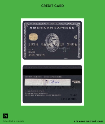 USA JP Morgan Chase Banka american express black Kart