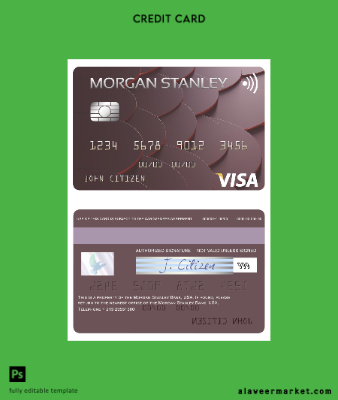 USA Morgan Stanley Banka Vize Kart