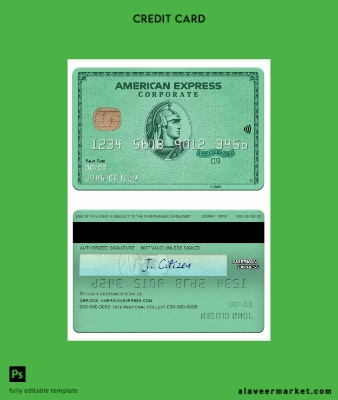 USA Nebraska Five Points Banka amex green Kart