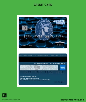 USA Yeni York American Express Blue Banka Kredi Kart