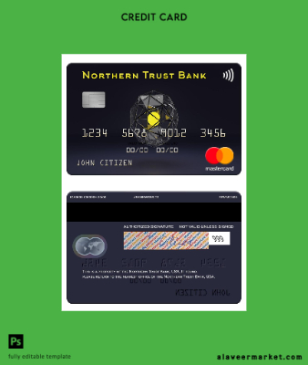 USA Northern Trust Banka Kart