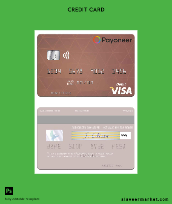 USA Payoneer Vize Banka Kart
