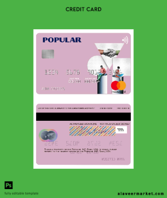 USA Popular, Inc. Banka Kart