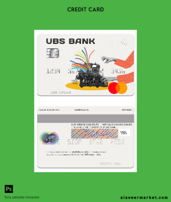USA UBS Banka Kart
