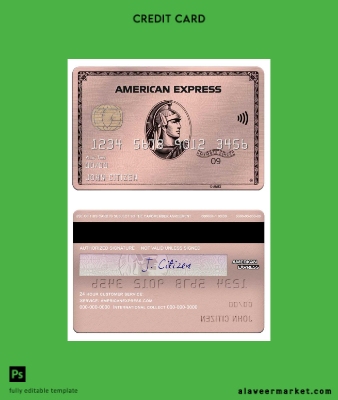 USA University of Southern Hindistan Banka Amex rose gold metal Kart